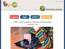Tablet Screenshot of isygames.com